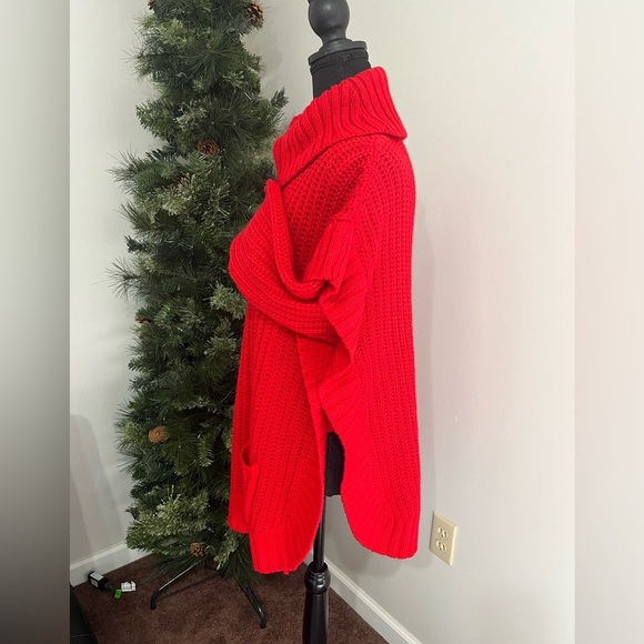 NEW DIRECTIONS Turtle neck sweater pullover, XL, Red, warm comfortable and cozy - Picture 2 of 7